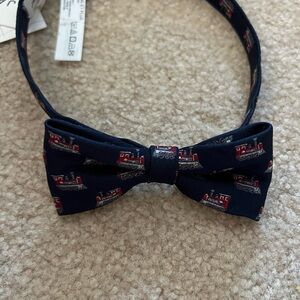 NWT Janie and Jack Train Bow Tie Size 6 and up